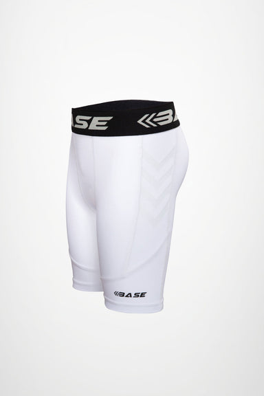 BASE Shorts 8 / White BASE Youth Compression Shorts - White