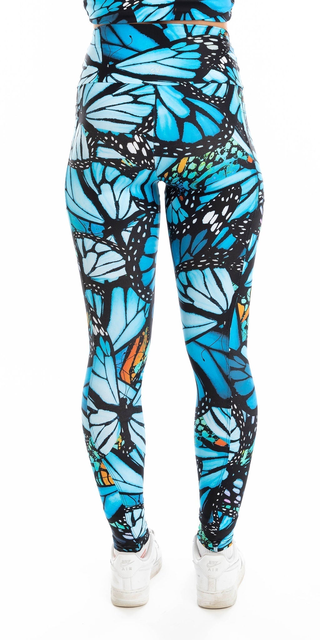 Carra Lee Active leggings Butterfly Eco Ultra High Waist Leggings with Pockets
