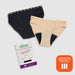 Eltee period underwear for girls Period Undies for Girls with Bumpers (Neutral)