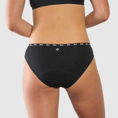 Eltee Sydney period underwear for girls Period Undies for Girls with Bumpers (Black)