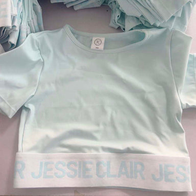 Jessie Clair Active Tee CROPPED TEE (Blue)