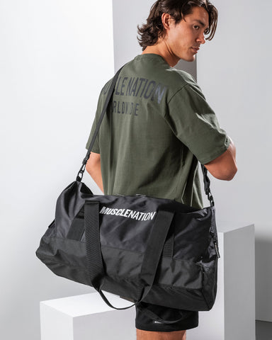 Muscle Nation Bags Default Copy of Duffle Bag - Black