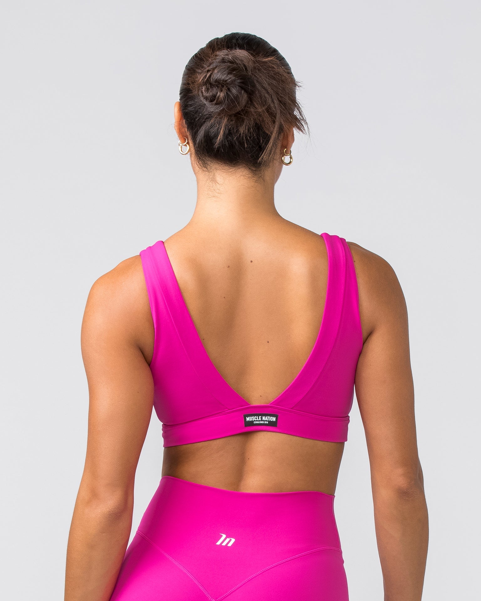 Muscle Nation Sports Bras Serenity Bralette - Pink Crush