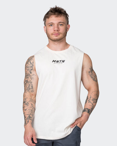 Muscle Nation Tank Tops MNTN Vintage Tank - Washed Travertine