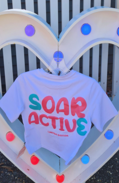 Soar Active TOPS Big Puff Tee - Limited Edition
