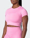 musclenation Tee MN Everyday Cropped Tee - Candy Pink