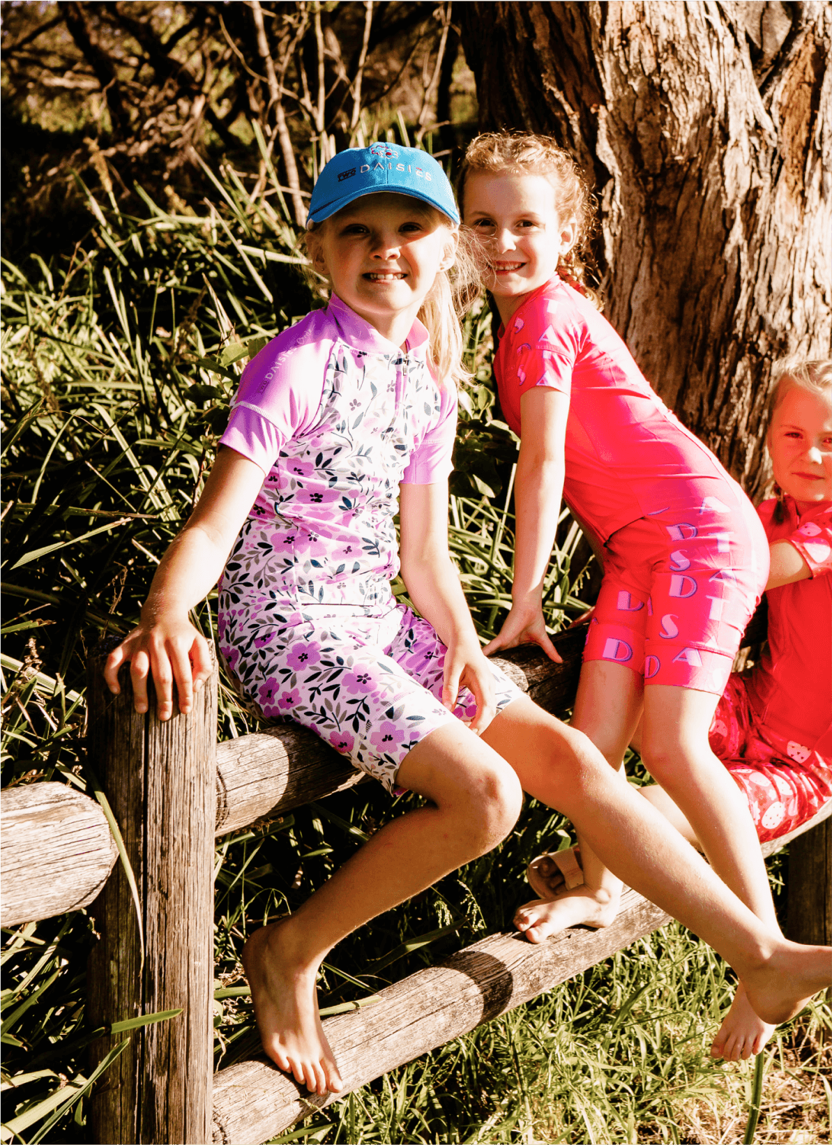 Two Daisies Triathlon Suits Girls Triathlon Suit - Blossom
