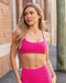 Darling Bralette Raspberry - Muscle Nation women's bralette