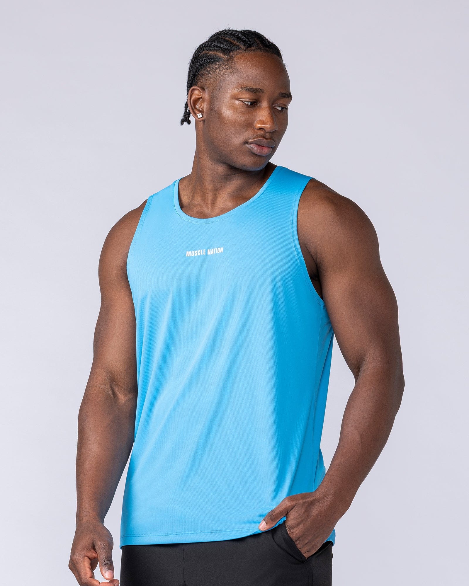 Aero Active Tank - Ibiza Blue