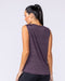 Active Drop Arm Training Tank Midnight Plum - Muscle Nation women's tank top, view 2