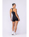 Active Form Cropped Tank Black - Muscle Nation women's tank top, view 4