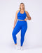 Active Form Cropped Tank Bondi Blue - Muscle Nation women's tank top, view 5