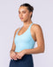 Active Form Cropped Tank Lagoon - Muscle Nation women's tank top, view 3