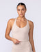 Active Form Cropped Tank Sand - Muscle Nation women's tank top