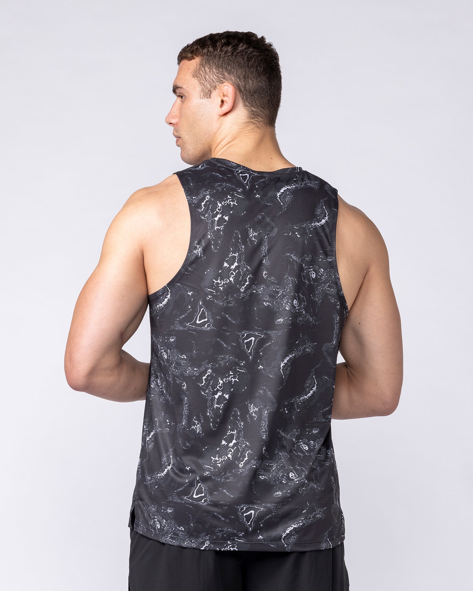 Aero Active Tank - Black Terrain