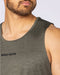 Aero Active Tank Dark Khaki - Muscle Nation men's muscle tank, view 4
