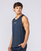 Aero Active Tank Navy - Muscle Nation men's muscle tank, view 3