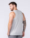 Aero Active Tank Quiet Grey - Muscle Nation men's muscle tank, view 5
