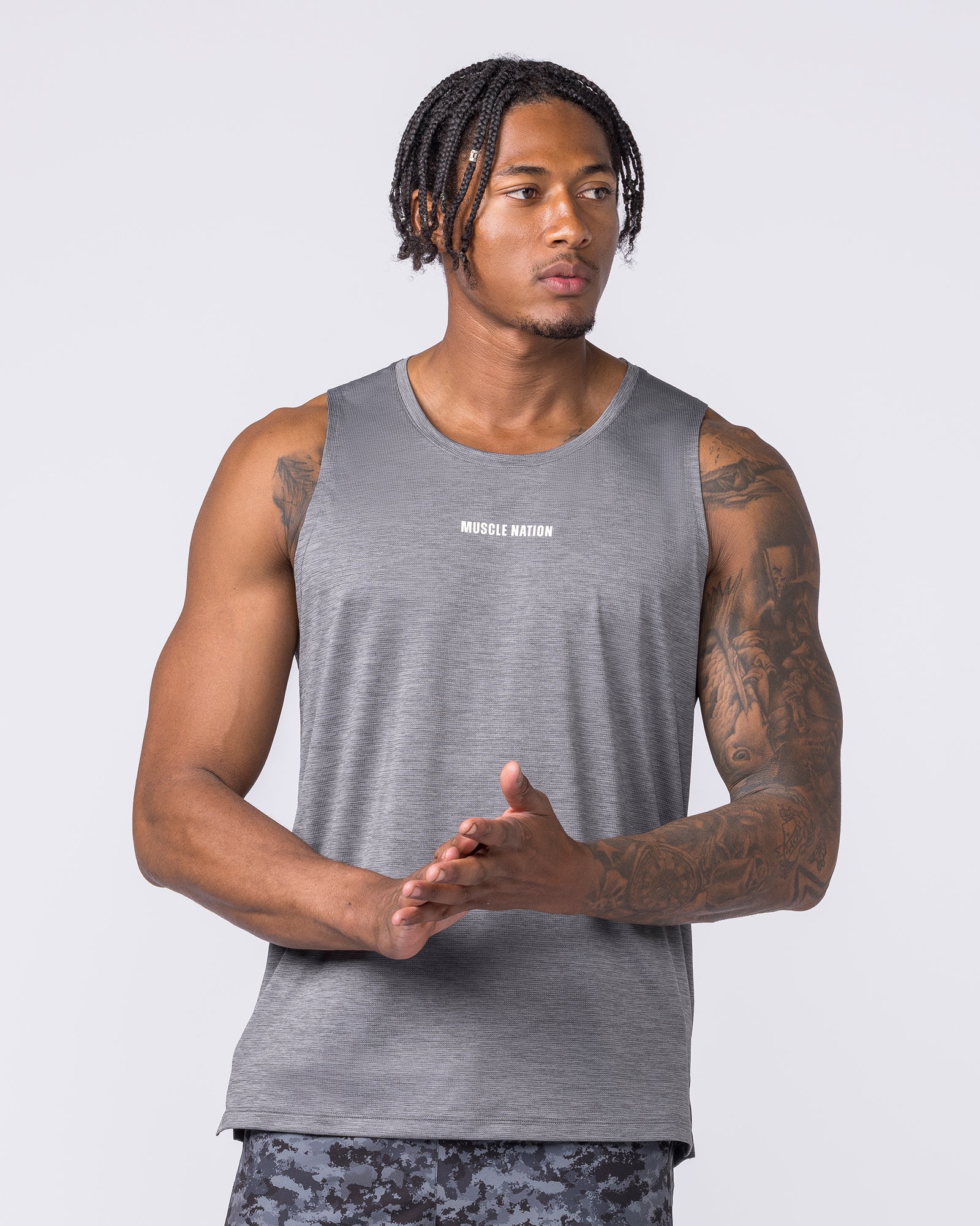 Aero Active Tank - Tornado - Muscle Nation Tank Tops