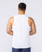 Aero Active Tank White - Muscle Nation men's muscle tank, view 6