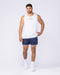 Aero Active Tank White - Muscle Nation men's muscle tank, view 7