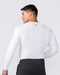 Apex Long Sleeve Tee in White - Muscle Nation men's long sleeve tee, view 2