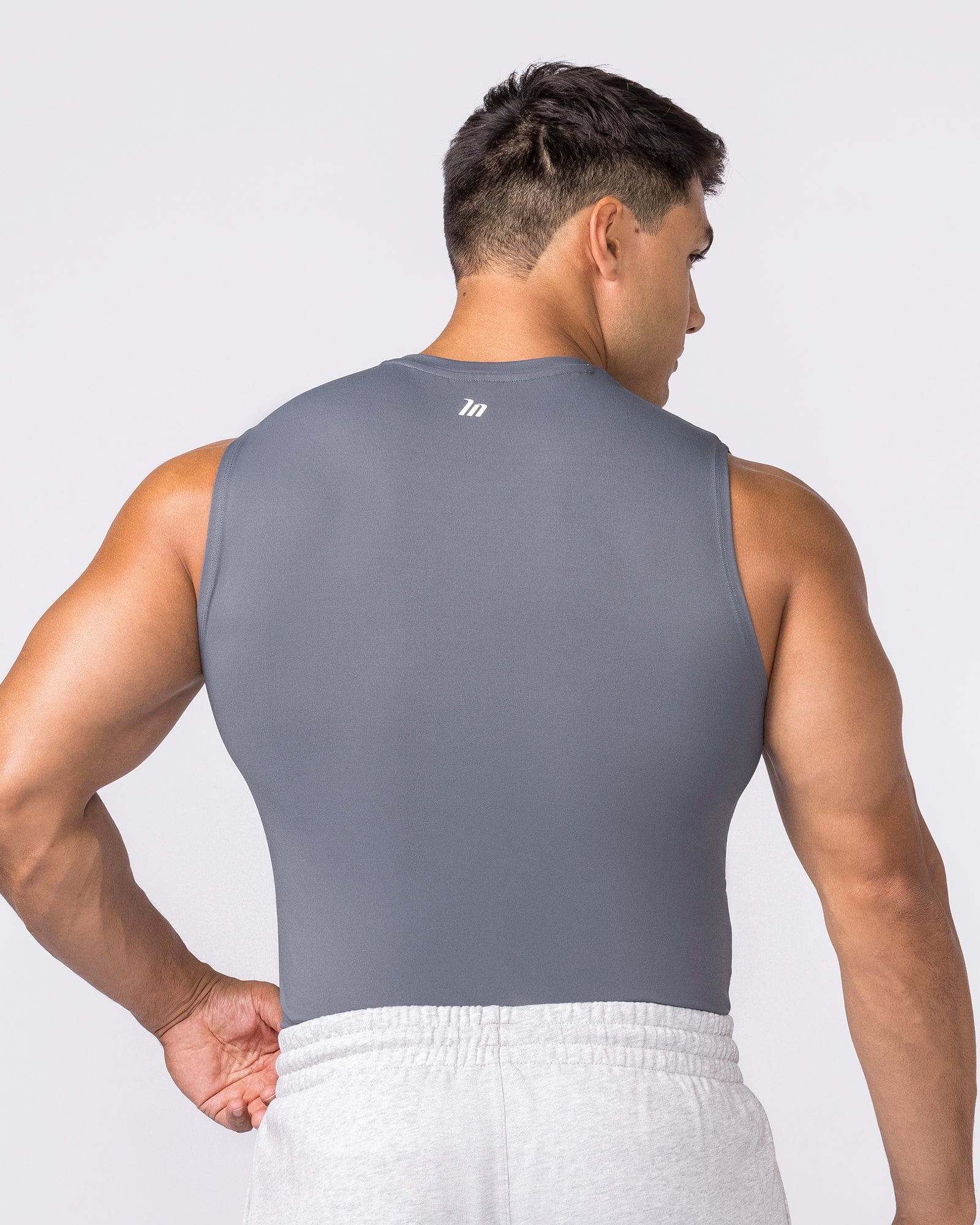 Apex Sleeveless Tee - Tornado
