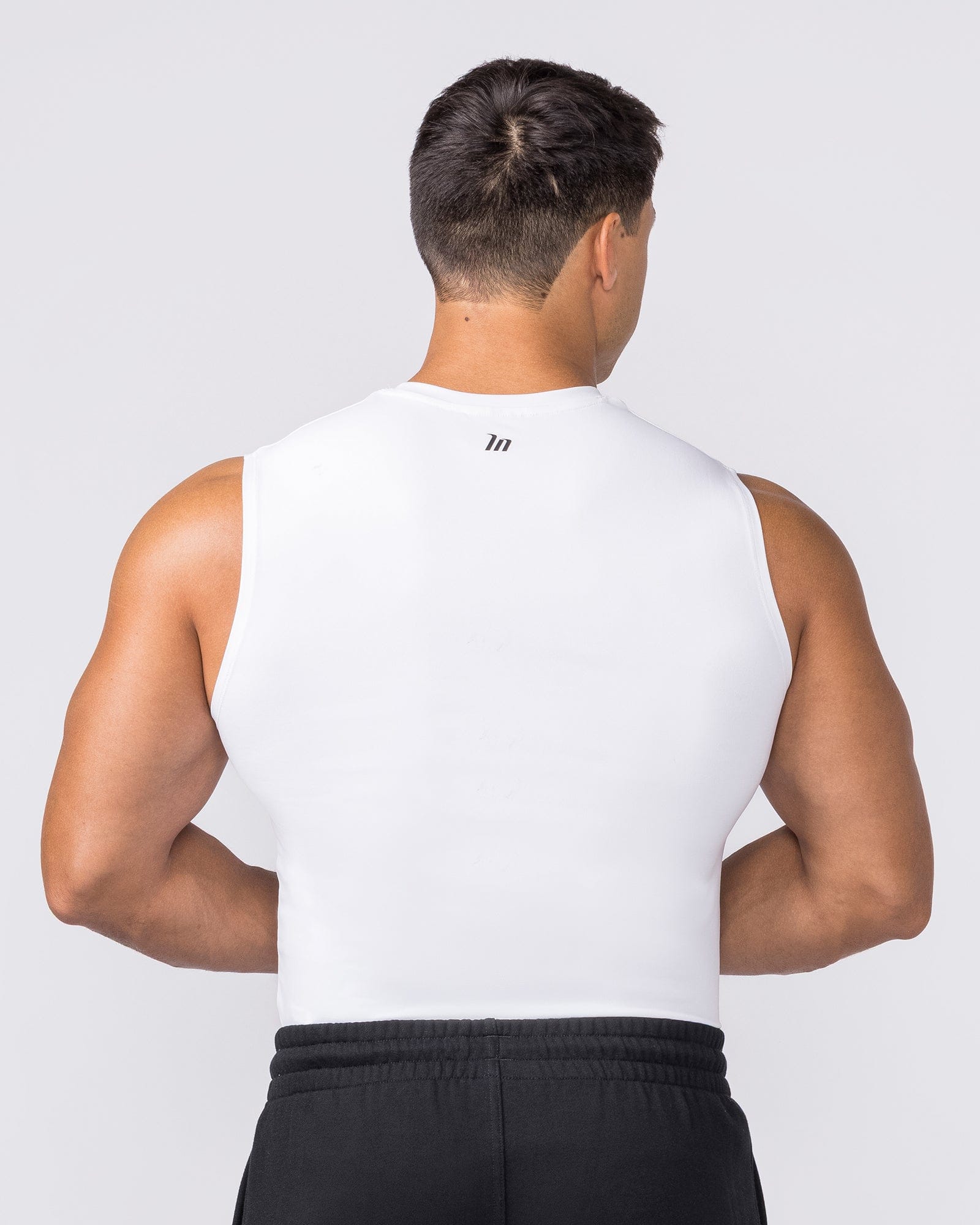 Apex Sleeveless Tee - White