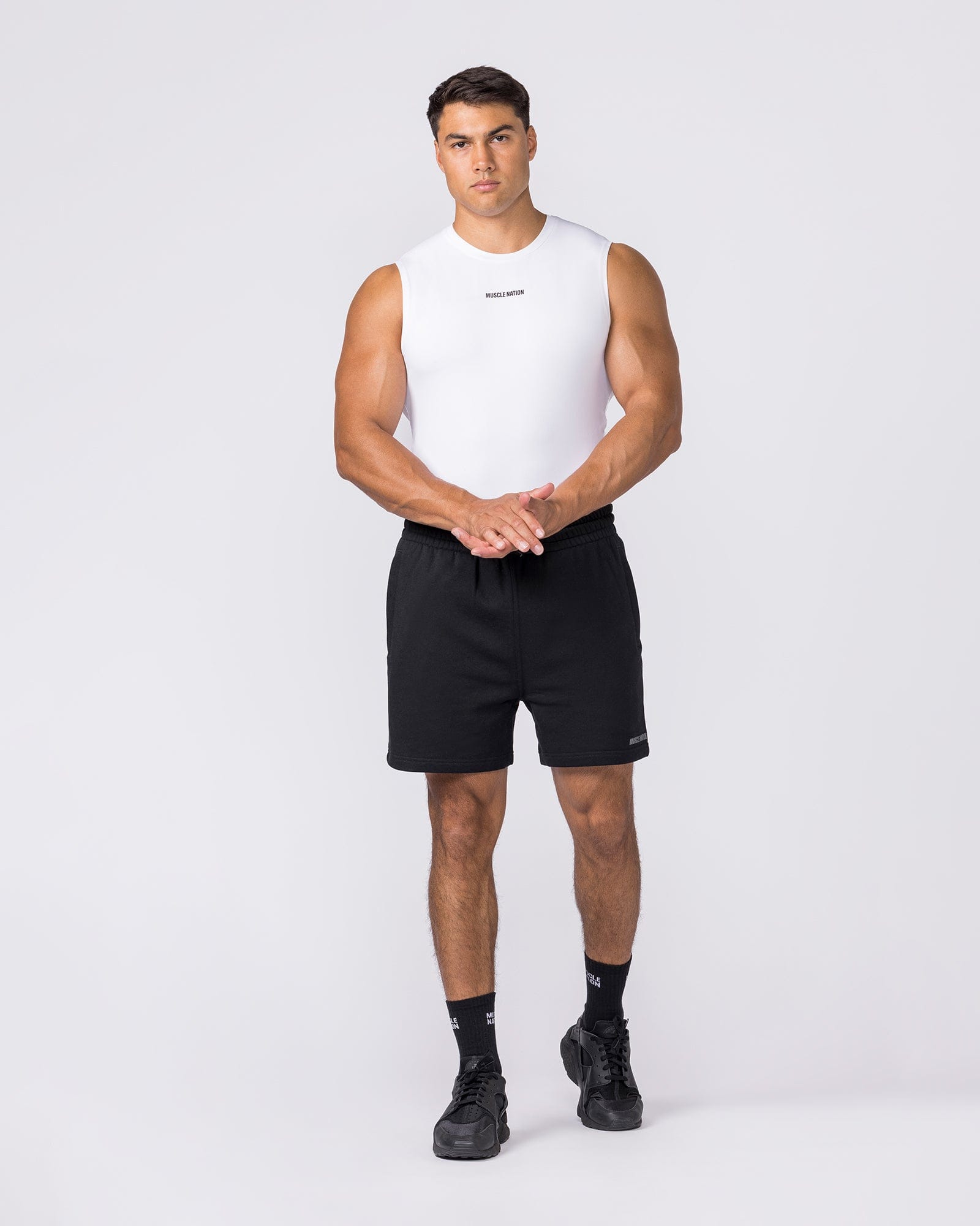 Apex Sleeveless Tee - White