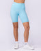 Aura Back Pocket Referee Shorts Lagoon - Muscle Nation women's gym shorts, view 4