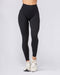 Aura Peachy Invisible Scrunch Ankle Leggings Black - Muscle Nation women's leggings, view 3