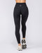 Aura Peachy Invisible Scrunch Ankle Leggings Black - Muscle Nation women's leggings, view 7
