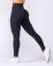 Aura Peachy High Invisible Scrunch Ankle Leggings Black - Muscle Nation women's leggings