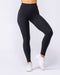 Aura Peachy High Invisible Scrunch Ankle Leggings Black - Muscle Nation women's leggings, view 3