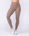 Aura Peachy Invisible Scrunch Ankle Leggings Cookie - Muscle Nation women's leggings, view 4