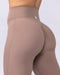 Aura Peachy Invisible Scrunch Ankle Leggings Cookie - Muscle Nation women's leggings, view 5