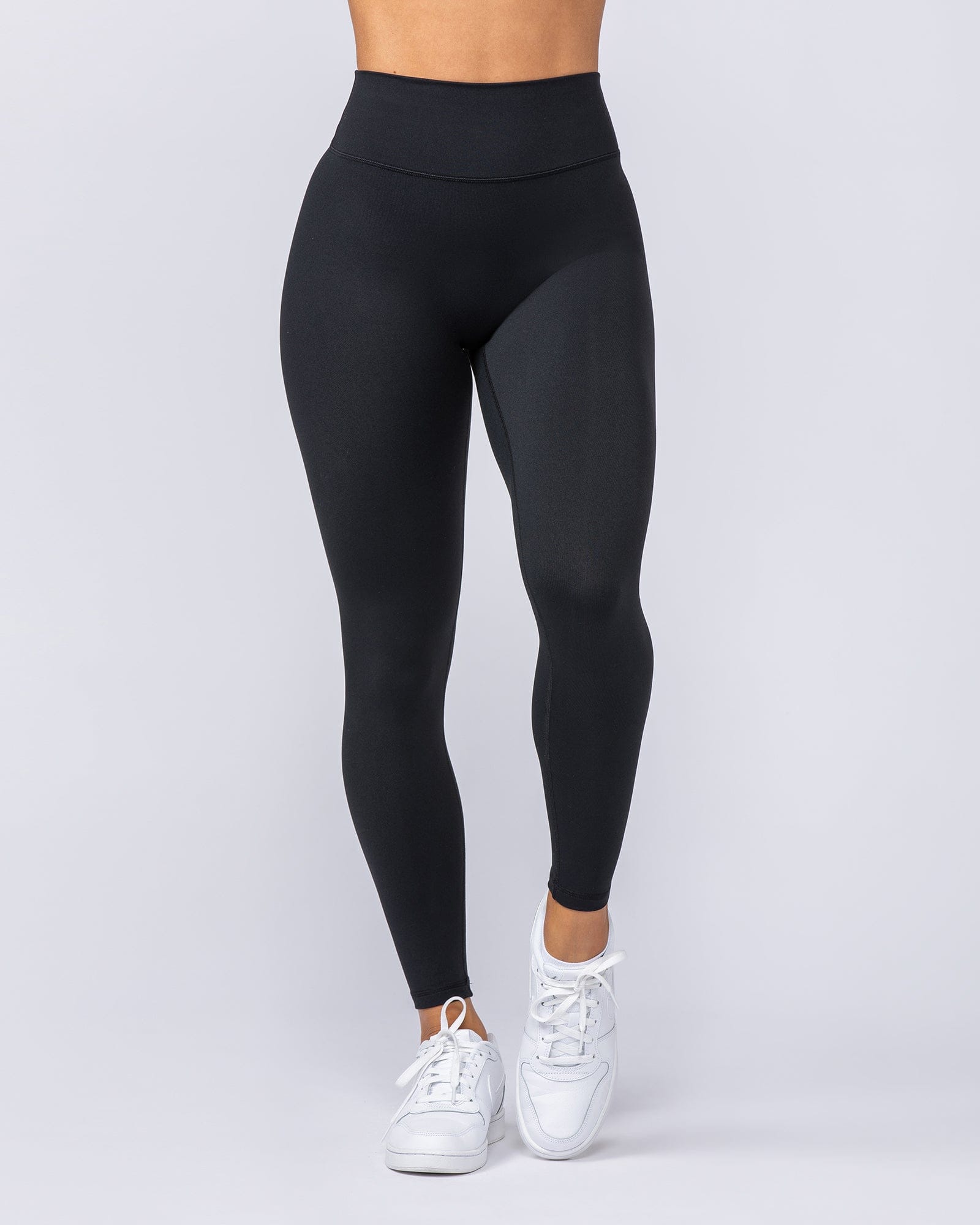 Instinct Scrunch Ankle Length Leggings Black - Muscle Nation women's leggings, view 2