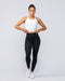 Limitless Cropped Active Tank White - Muscle Nation women's tank top, view 6