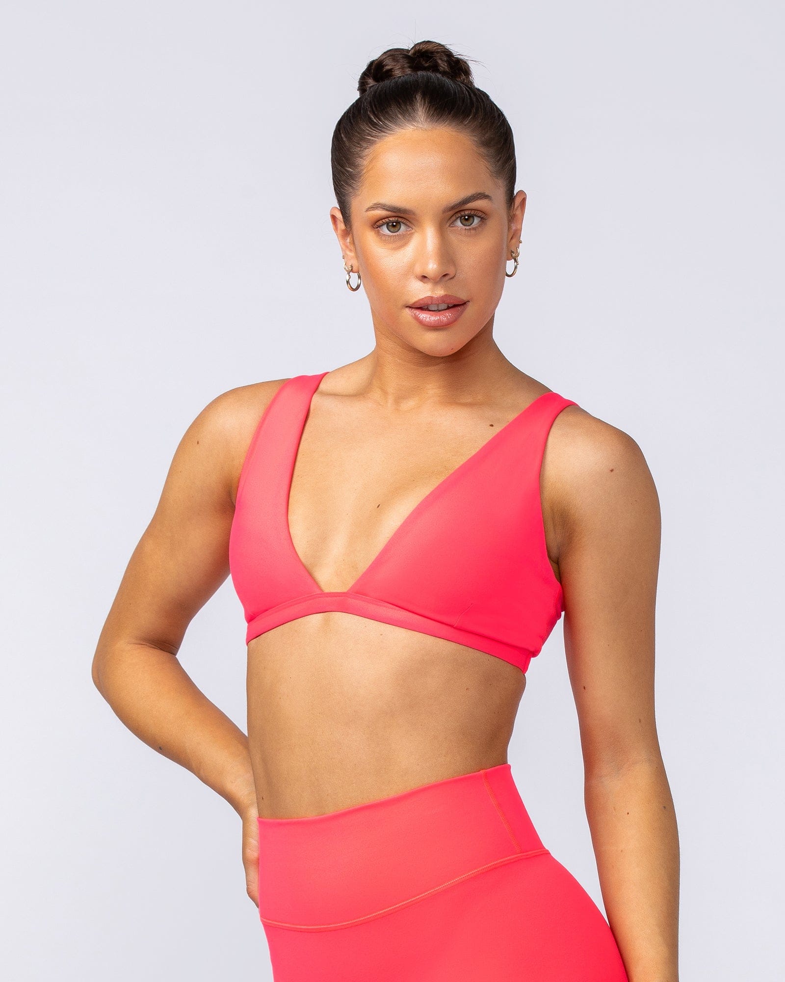 Glow Bralette Dragonfruit - Muscle Nation women's bralette, view 2