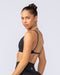 Stellar Bralette Black - Muscle Nation women's bralette, view 4