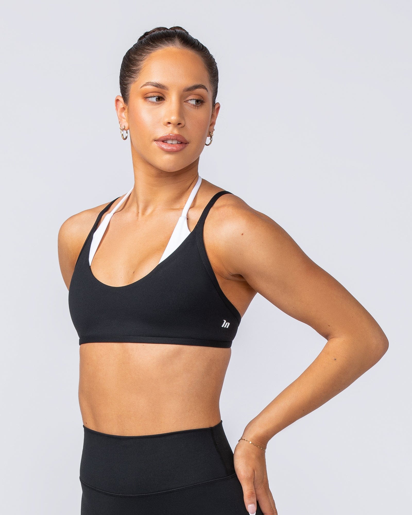 Stellar Bralette Black - Muscle Nation women's bralette, view 3