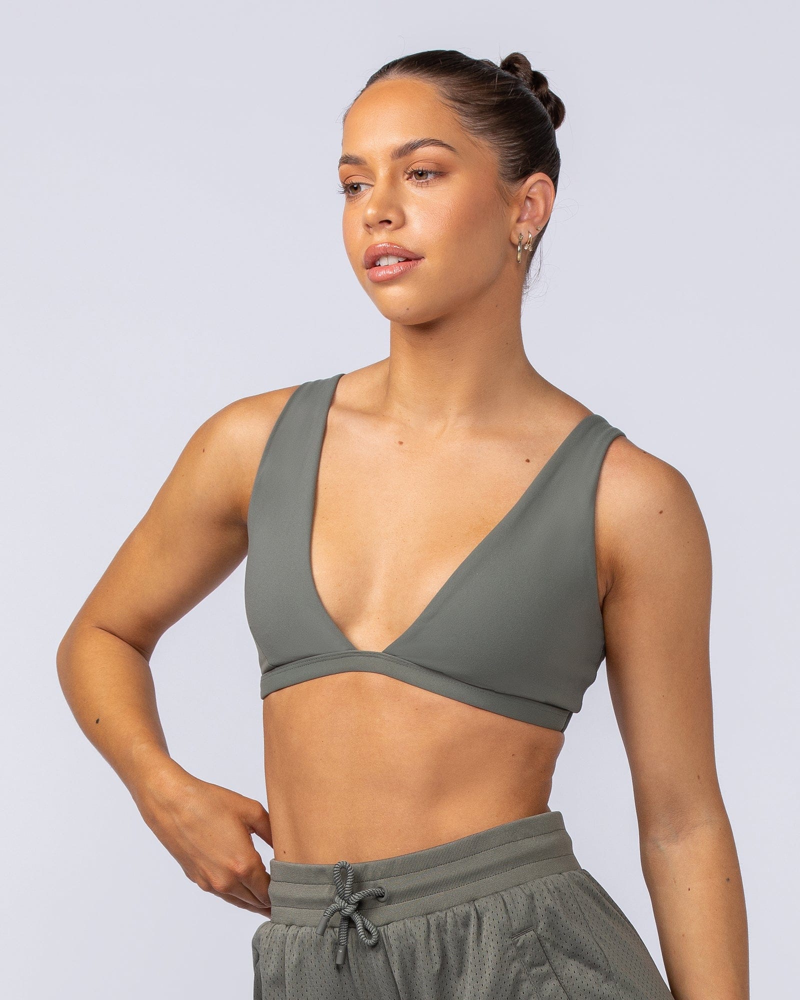 Glow Bralette Ivy - Muscle Nation women's bralette, view 2