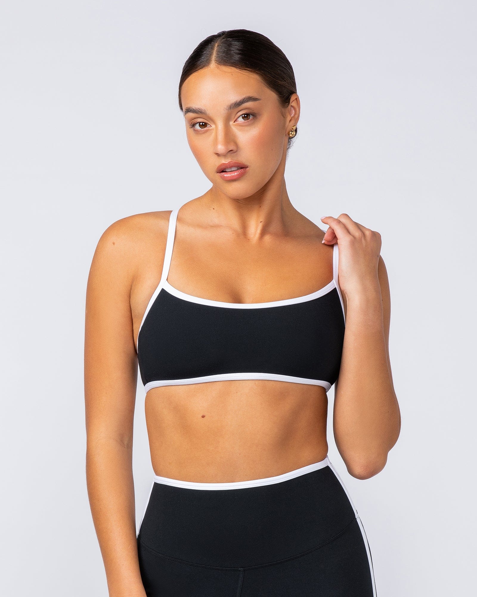 Goddess Bralette Black - Muscle Nation women's bralette