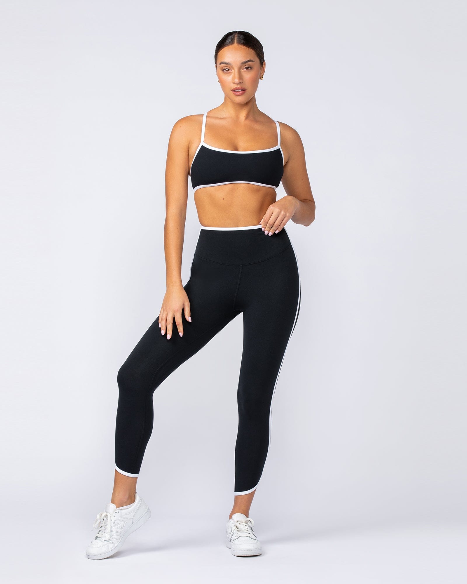 Goddess Bralette Black - Muscle Nation women's bralette, view 6
