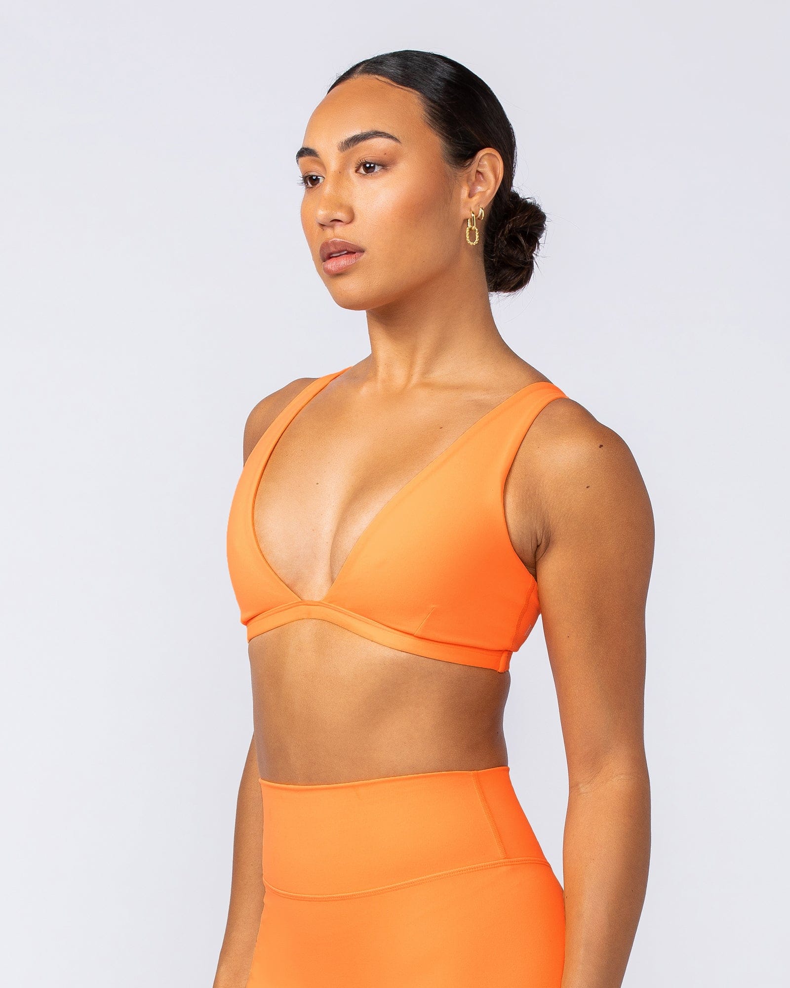 Glow Bralette Tangelo - Muscle Nation women's bralette, view 2
