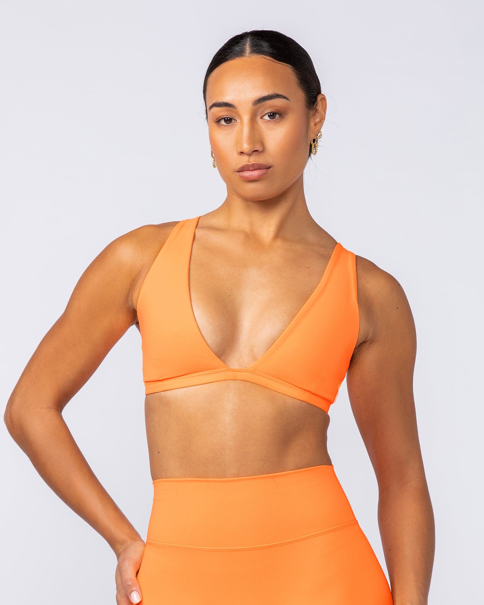 Glow Bralette Tangelo - Muscle Nation women's bralette