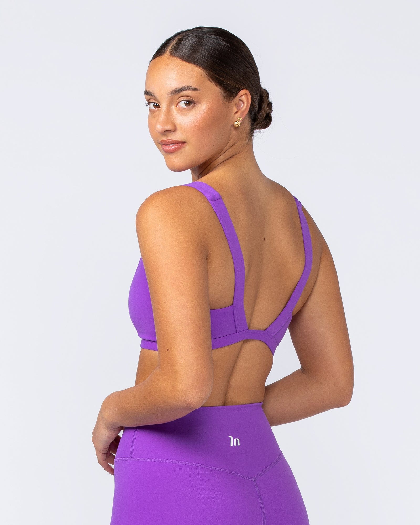 Glow Bralette Viola - Muscle Nation women's bralette, view 3