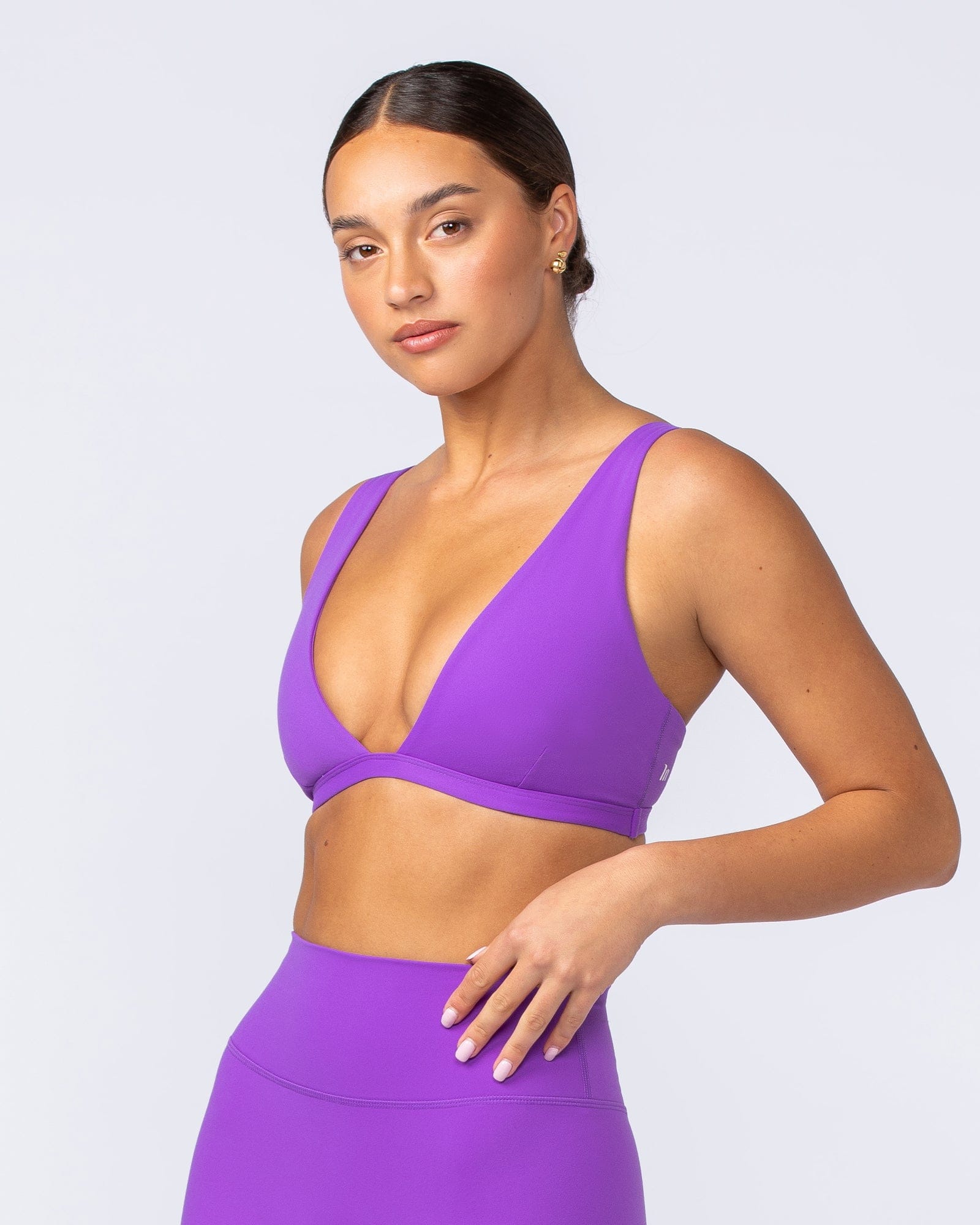 Glow Bralette Viola - Muscle Nation women's bralette, view 2