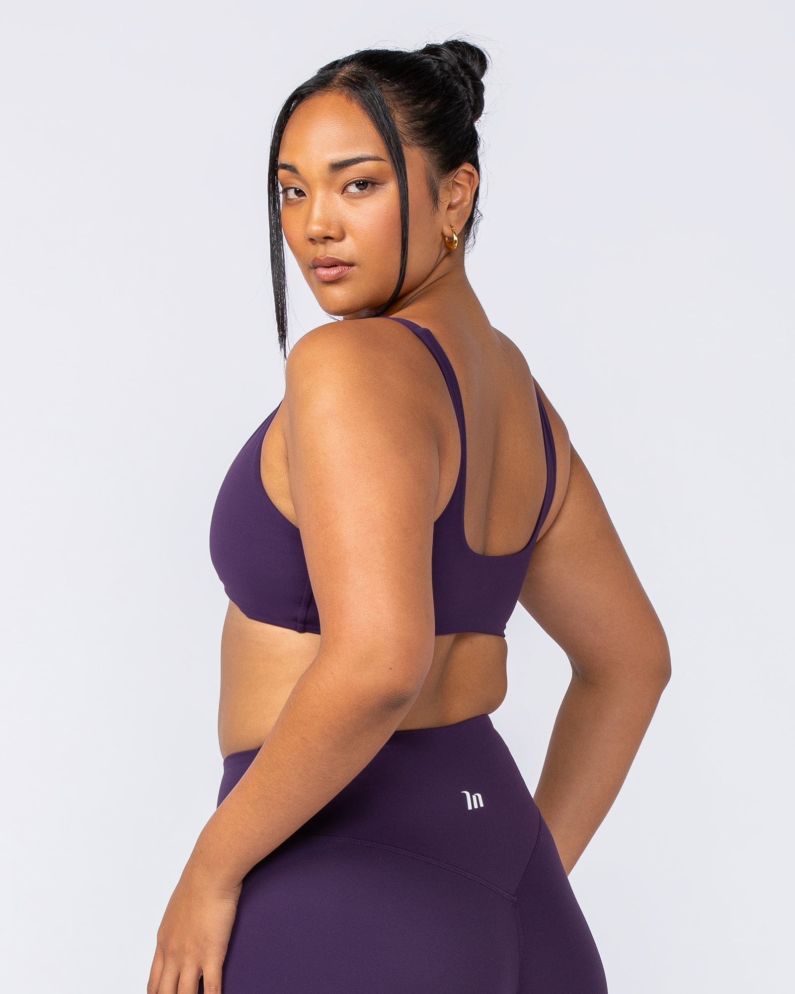 Muscle Nation Bralettes Embody Bralette - Dark Purple
