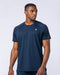 Ventilation Tee in Navy - Muscle Nation men's training tee